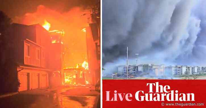 Hawaii fires: death toll increases to 67, says Maui county – live