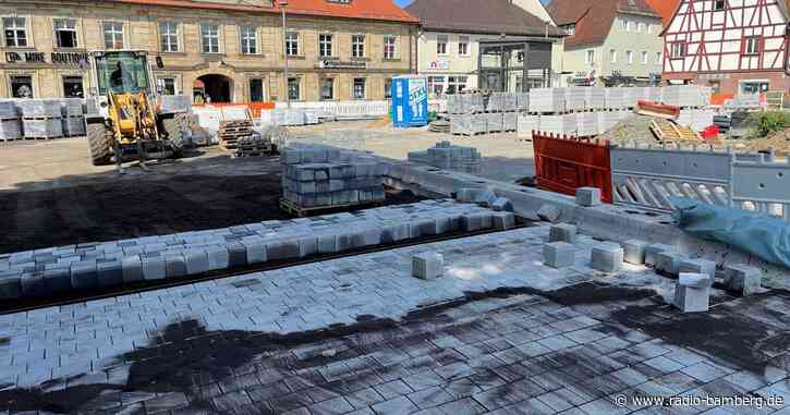 Paradeplatz Forchheim: Umbau liegt im Zeitplan