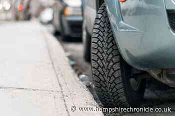 Can you be fined for parking on the pavement in England?