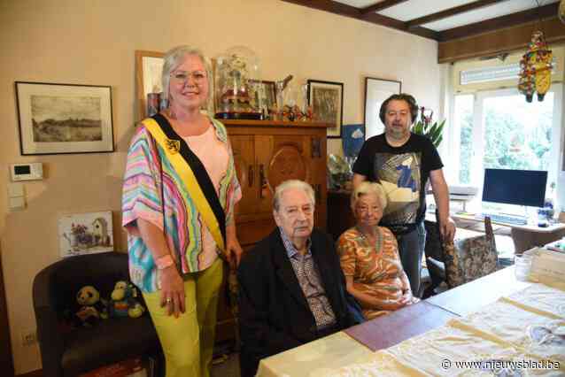 Regnier (85) en Jeannine (84) zijn diamanten koppel