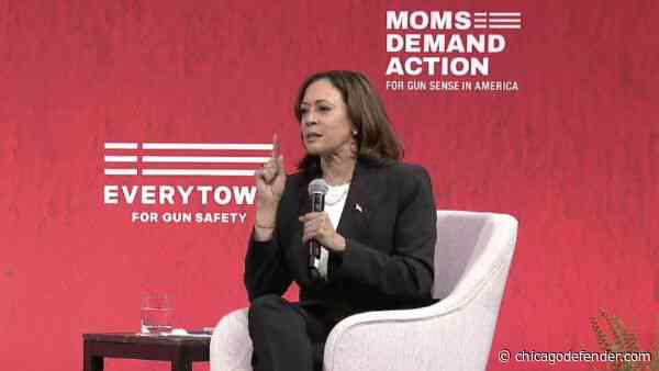 VP Harris Touts Common Sense Gun Laws at Gun Sense University Conference