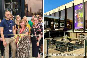 Queen's Theatre Hornchurch opens cafe outdoor seating area