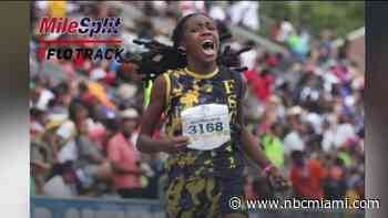 Meet the fastest 14 year old in America to run the 200 meter. And she is from Miramar