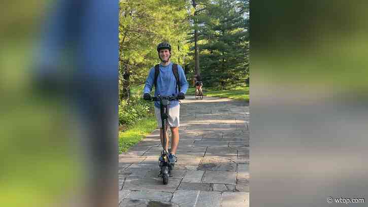 Arlington man rides scooter 12 miles to work daily, as car-related costs soar