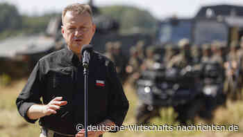 Polen stationiert 10.000 Soldaten an Grenze zu Belarus