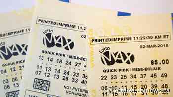 Winning $55M Lotto Max ticket sold in Ottawa