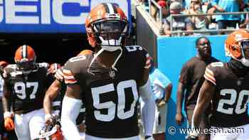Source: Browns' Phillips has torn pec, out for '23