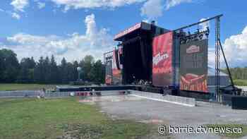 Severe weather postpones performances at Boots and Hearts Music Festival