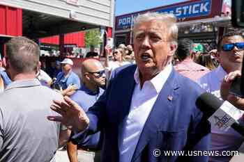 Trump's Iowa State Fair Spectacle Clouds DeSantis as Former President Is Joined by Florida Officials