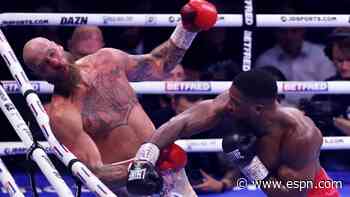 Joshua delivers massive KO, wants Wilder next