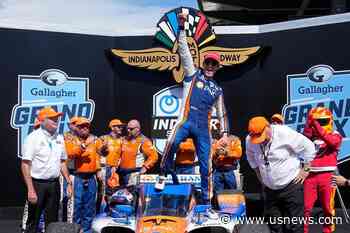 Scott Dixon Holds off Hard-Charging Rahal to Win Indianapolis GP on Record-Breaking Day