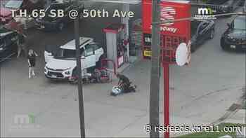 Woman arrested after motorcycle pursuit, crash in Anoka County