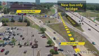 It snarled traffic, but new bridge over I-94 will open soon ahead of planned bus line