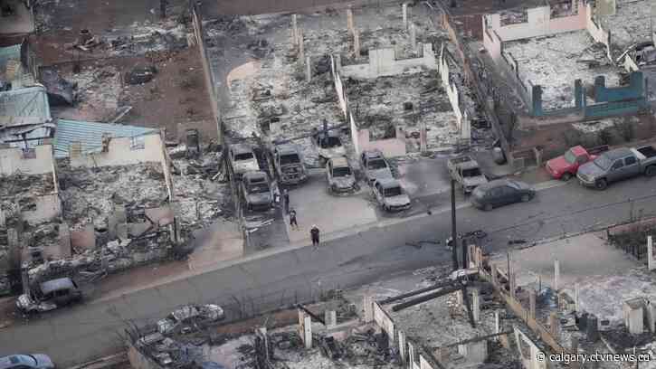 Calgarian among those rebuilding after Hawaiian wildfire destroys his hometown