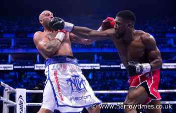 Anthony Joshua eying up next fight after Robert Helenius win