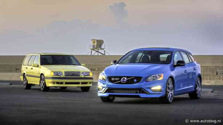 De dikste snelle Volvo stationwagons op een rij