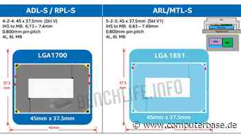 Intel Arrow Lake-S: P-Cores bekommen mehr L2-Cache, LGA-1851-Samples gesichtet