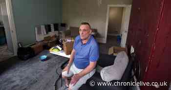 Newcastle tenant claims flat is 'unfit for human habitation' as shaking floor and dust 'made him ill'