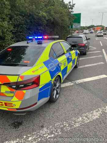 Driver arrested near Preston as police say they illegally entered UK