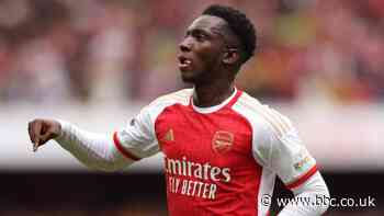 Arsenal: Eddie Nketiah is a role model - Mikel Arteta after win over Nottingham Forest