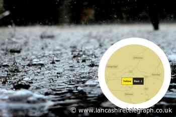 Lancashire issued yellow weather warning by Met Office
