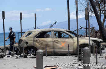 Search continues for bodies after Maui fire