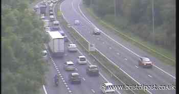 Live: Traffic held on M4 after multi vehicle crash