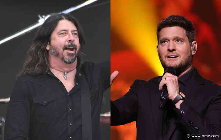 Watch Foo Fighters team up with Michael Bublé for ‘Haven’t Met You Yet’
