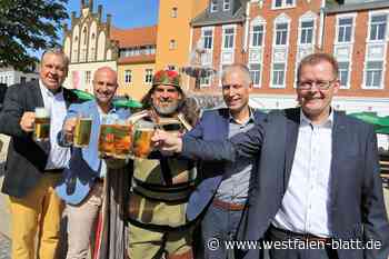 Lübbecke: Bierbrunnenfest 2023 sorgt für großen Spaß