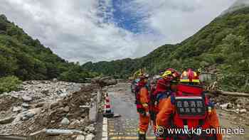 China: Schlammlawine im Westen tötet 21 Menschen