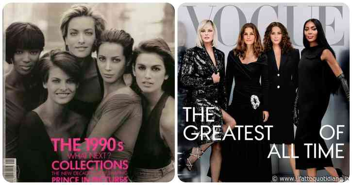 Naomi, Cindy, Linda e Christy: le super top model tornano sulla copertina di Vogue dopo 30 anni. Ma è polemica: “Sembrano casalinghe ad un funerale”