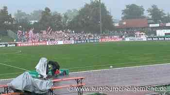 Unwetter mit Hagel im Raum Ulm: DFB-Pokalspiel in Illertissen unterbrochen