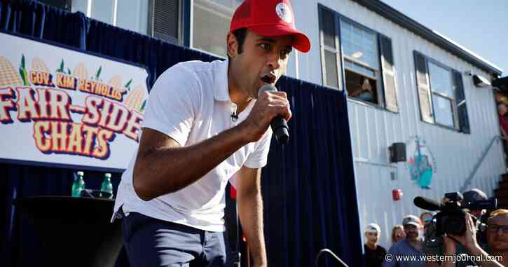 Vivek Ramaswamy Goes Viral After He's Filmed Rapping at the Iowa State Fair