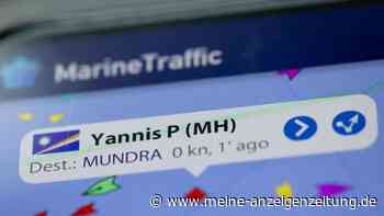 Öltanker liegt fest - Vorbereitung für Schleppen