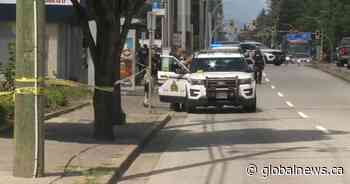 Man shot in the face in Surrey, B.C., suspect at large 