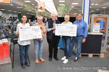 Löhne: Spenden für Tafel und Mittagstisch