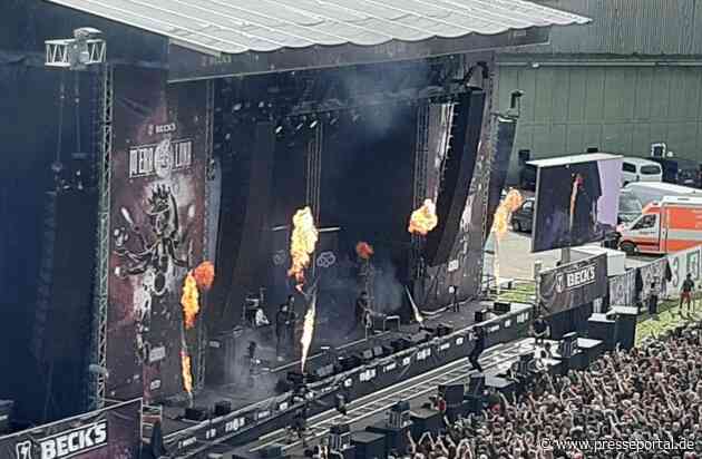 POL-HI: Tägliche Ereignismeldung der Polizei Hildesheim zum M'era Luna 2023 Sonntag, 13.08.2023