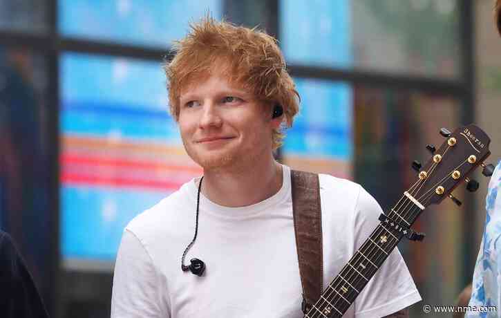 Watch Ed Sheeran sing ‘Lego House’ outside a Lego shop in Minnesota