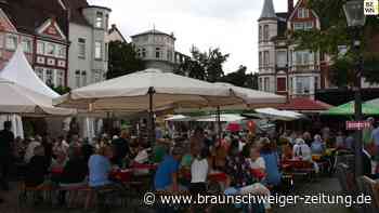Auf dem Peiner Marktplatz regiert der Wein