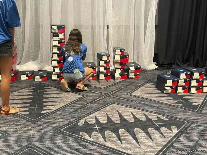 Round Rock Police hosts 2nd annual back-to-school shoe drive