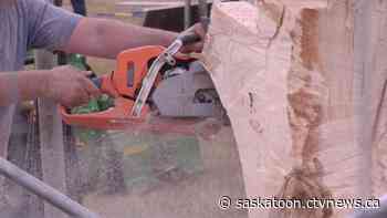 Artistry by chainsaw, Manitou Beach hosts annual carving festival