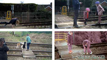 Dangerous behaviour at Midlands level crossings caught on camera