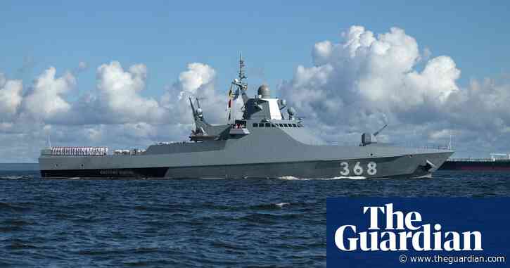 Russian warship fires warning shots at cargo ship in Black Sea