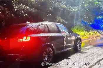 Stolen BMW ‘stung’ in Darwen and driver found by police dogs