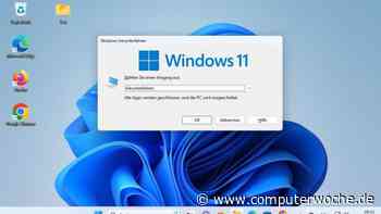 Windows 11: Power-Button ausblenden