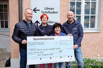 10 000 Euro-Spende für Tafelladen und Übernachtungsheim des DRK Ulm