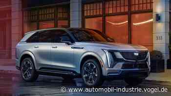Cadillac Escalade IQ: Sehr viel E-Mobilität