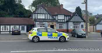 Teenager arrested after pig's head nailed to pub door in Gateshead