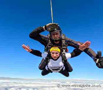 Wirral's Shirley Ballas completes Skyathlon