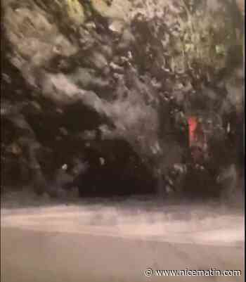 Les images de l'impressionnante coulée de boue à la frontière France-Italie